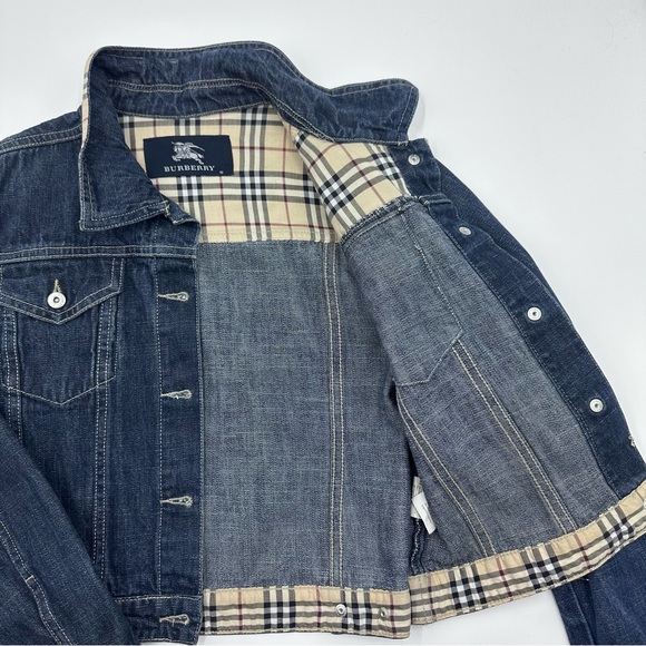 Burberry jean jacket size 10 Kids - Picture 3 of 8